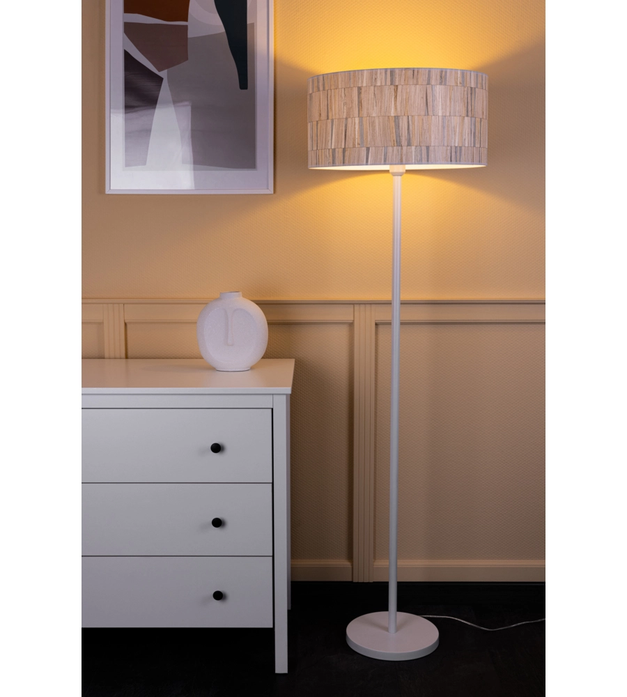 PIANTANA ONLI "LUNITA"  1 LUCE TESSUTO, E27